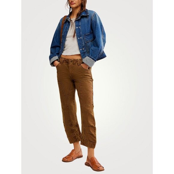 Brown Women's Casual Pants - Picture 2 of 7